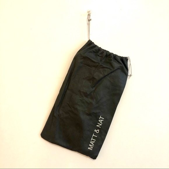 MATT & NAT brown vegan leather clutch - Picture 6 of 6